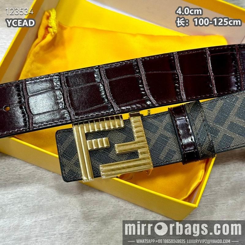 Replica Fendi belt 40mmX100-125cm 8L53
