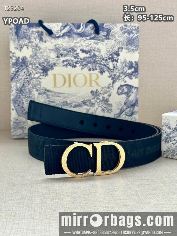 Replica Dior belt 35mmX95-125cm 8L23