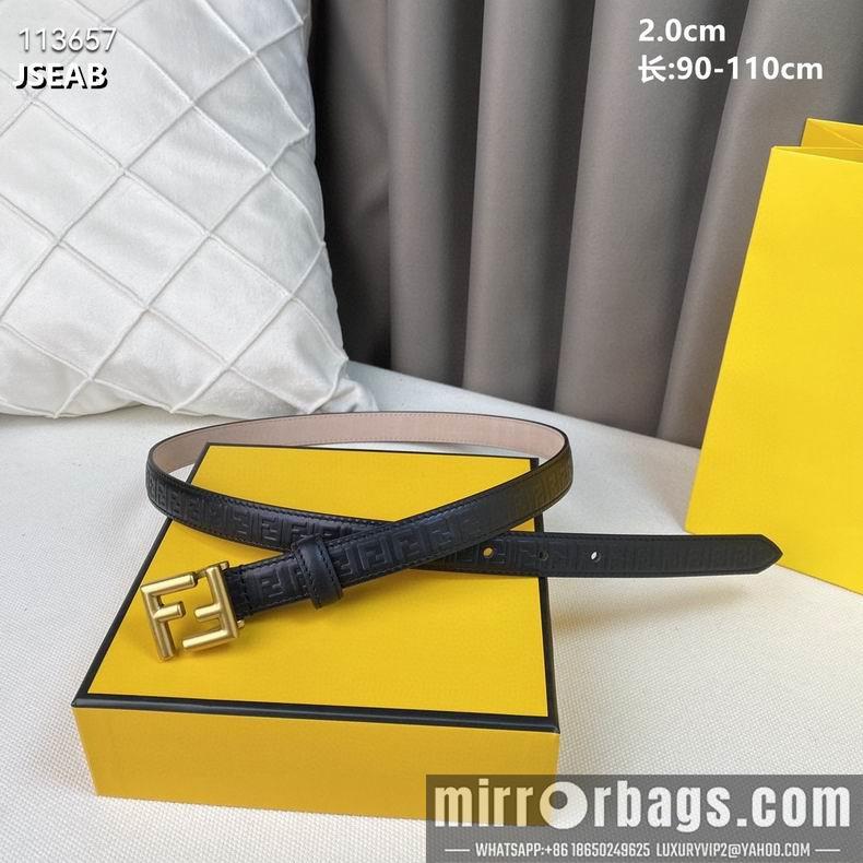 Replica Fendi Belt 20mmX90-110cm 8L08