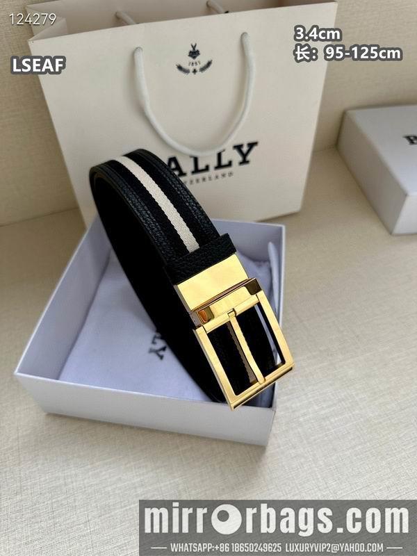 Replica Bally belt 34mmX95-125cm 8L07