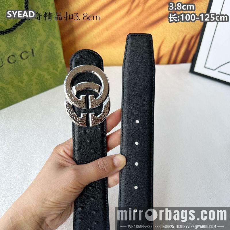 Replica Gucci belt 38mmX100-125cm 8L55