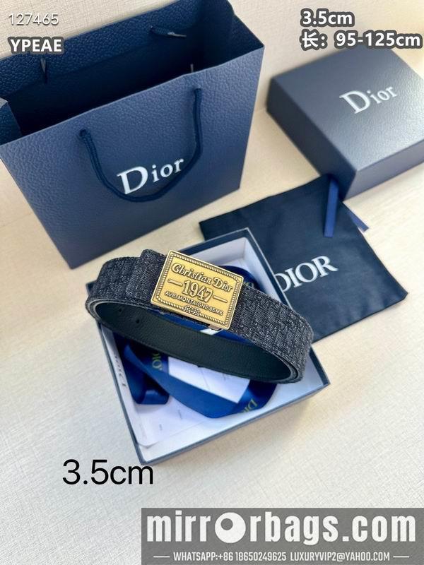 Replica Dior belt 35mmX95-125cm 8L33