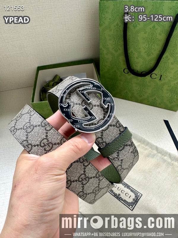 Replica Gucci belt 38mmX95-125cm 8L13
