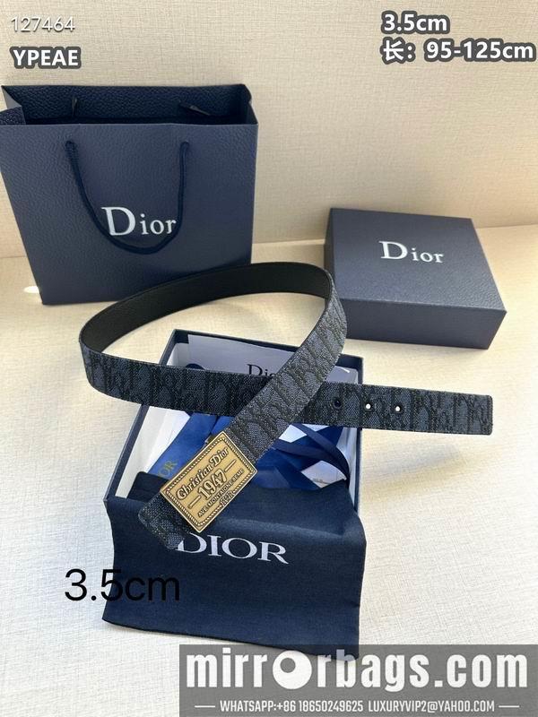 Replica Dior belt 35mmX95-125cm 8L33