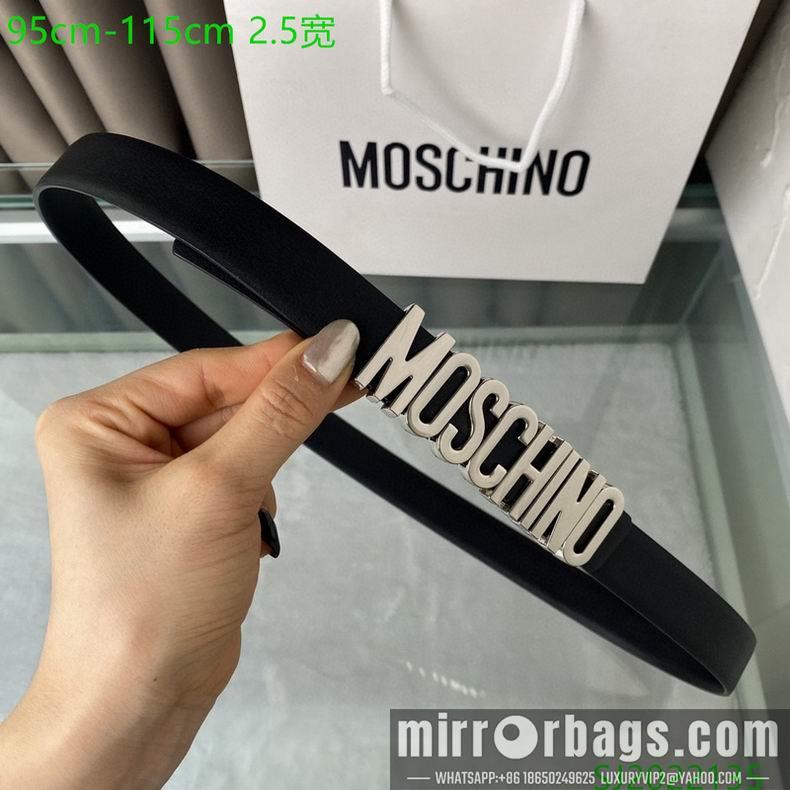 Replica Moschino belt 25mmX95-115cm 7D