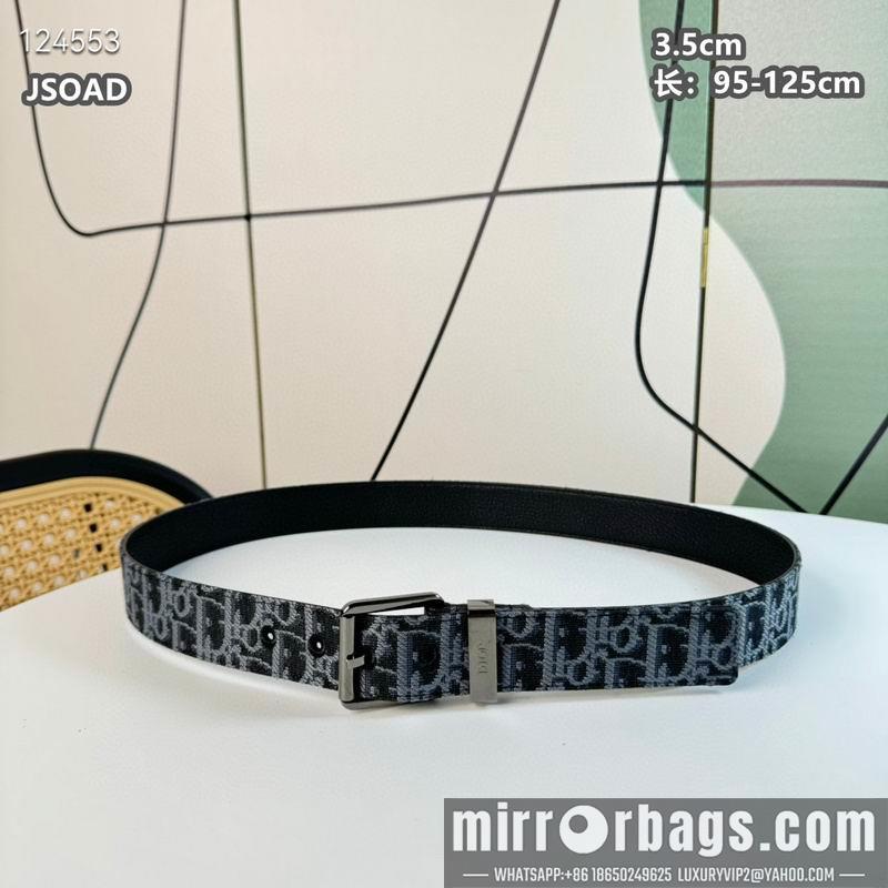 Replica Dior belt 35mmX95-125cm 8L28