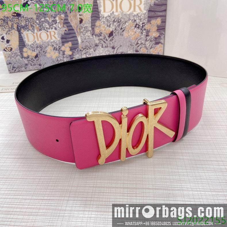 Replica Dior Belt 70mmX95-125cm 7d09