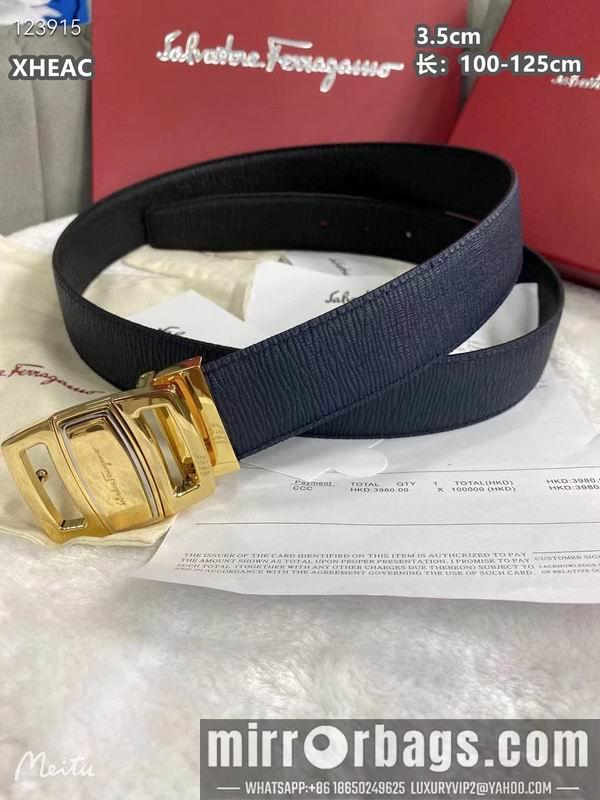Replica Ferragamo belt 35mmX100-125cm 8L52