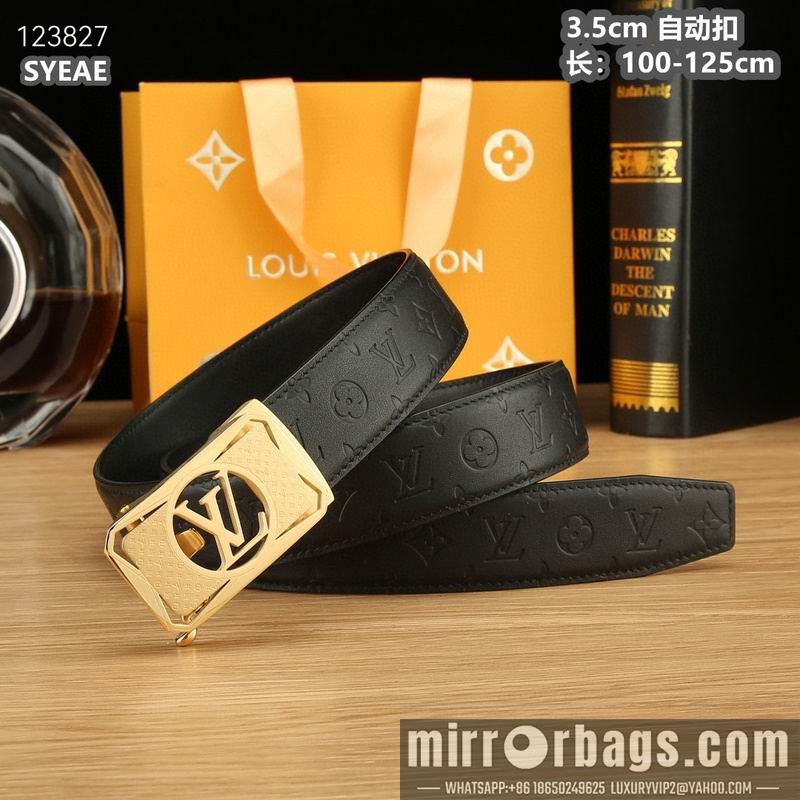 Replica LV belt 35mmX100-125cm 8L56
