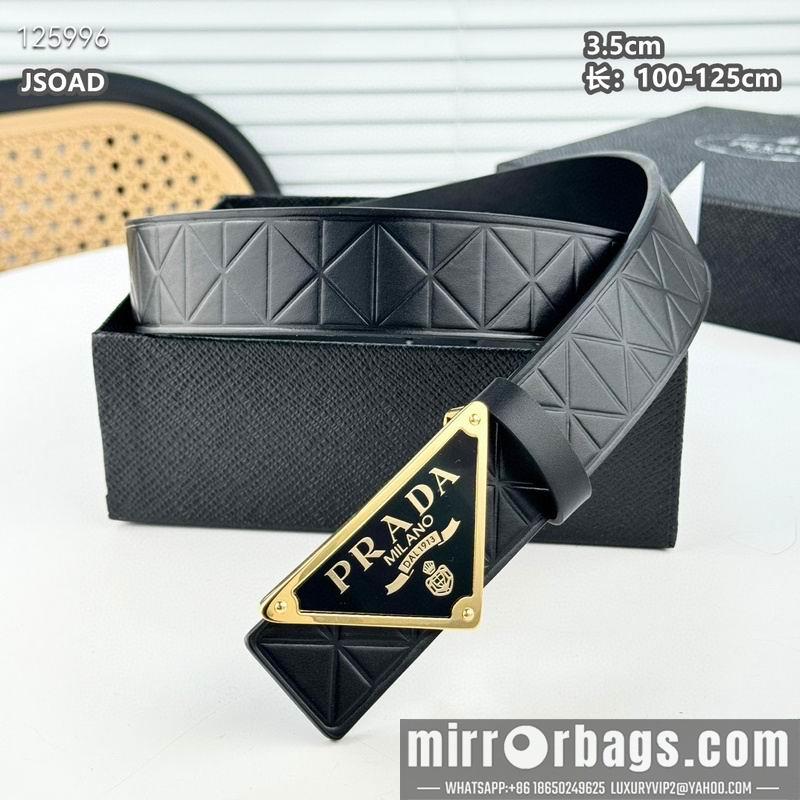 Replica Prada belt 35mmX100-125cm 8L39