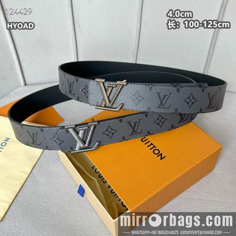 Replica LV belt 40mmX100-125cm 8L57