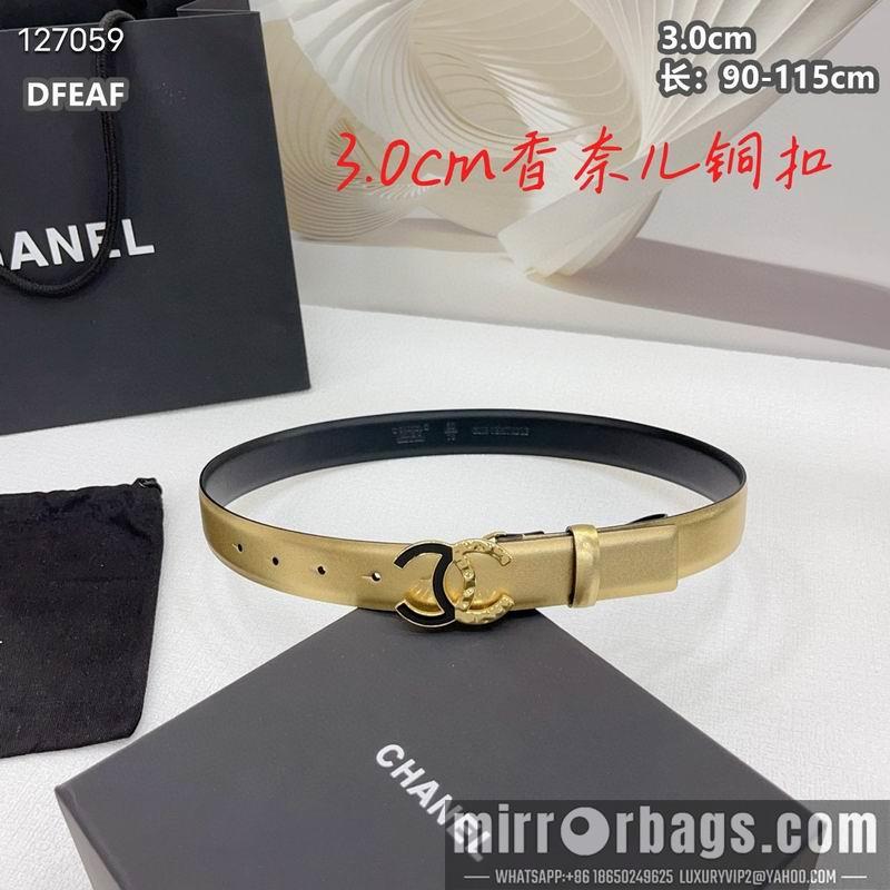 Replica Chanel belt 30mmX90-115cm 8L35