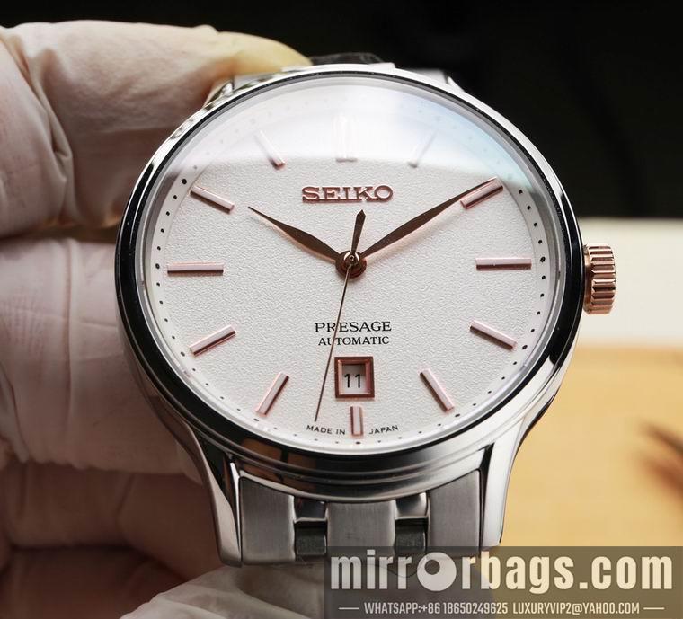 Replica Seiko men 40.5mm M01