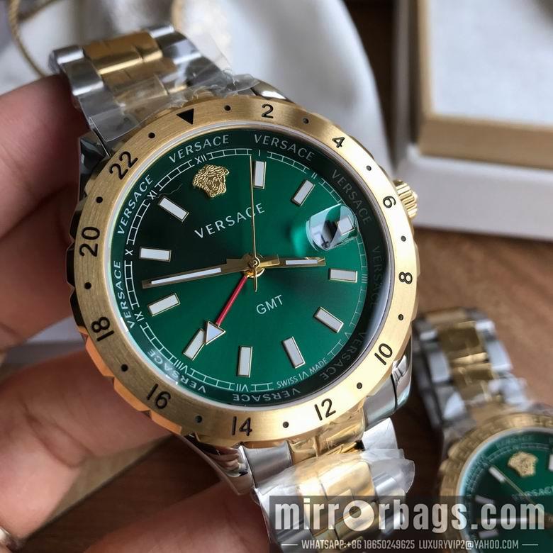 Replica Versacce men 43mm M17