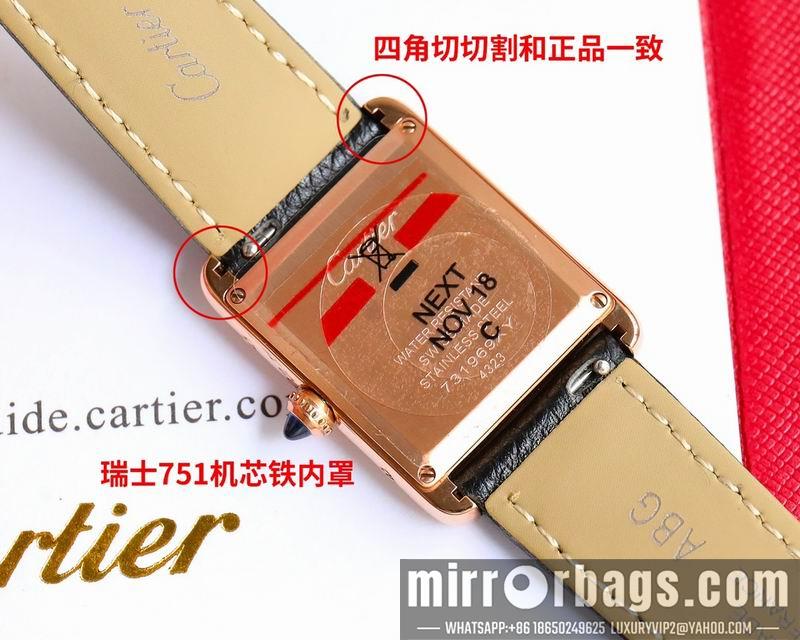 Replica Cartier M33.7X25.5mm S29.5X22mm 022506