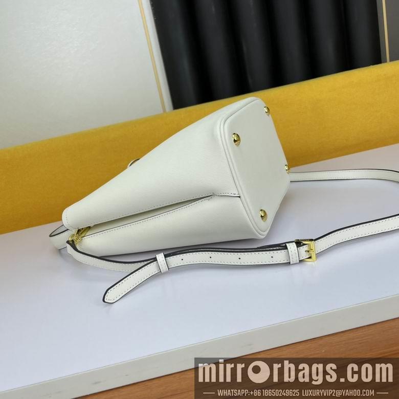 Replica Prada Bags WW1BA213白 23X13X22