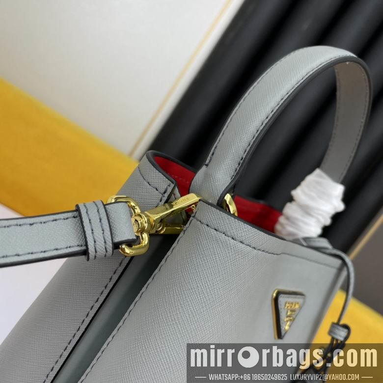 Replica Prada Bags WW1BA213浅灰 23X13X22