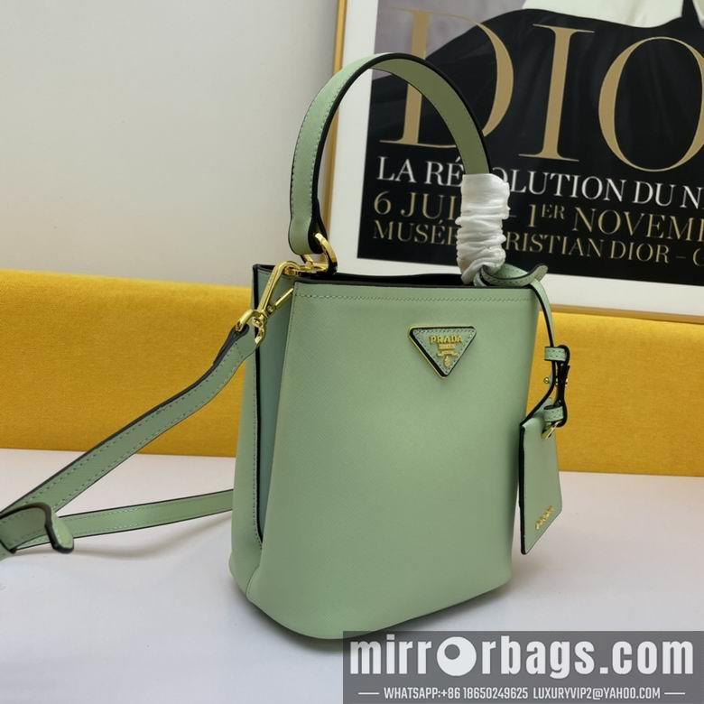 Replica Prada Bags WW1BA219绿 21X11X18