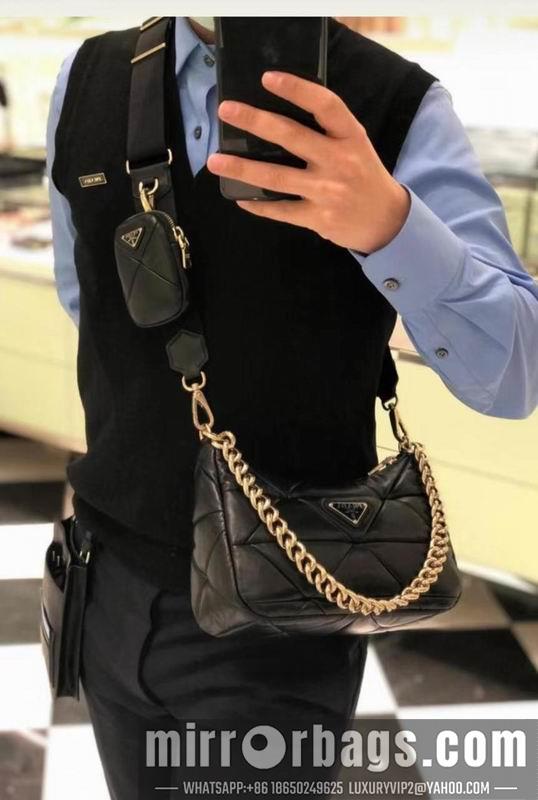 Replica Prada Bags Hobo System 1BC157 24x18.5x9cm ap 06