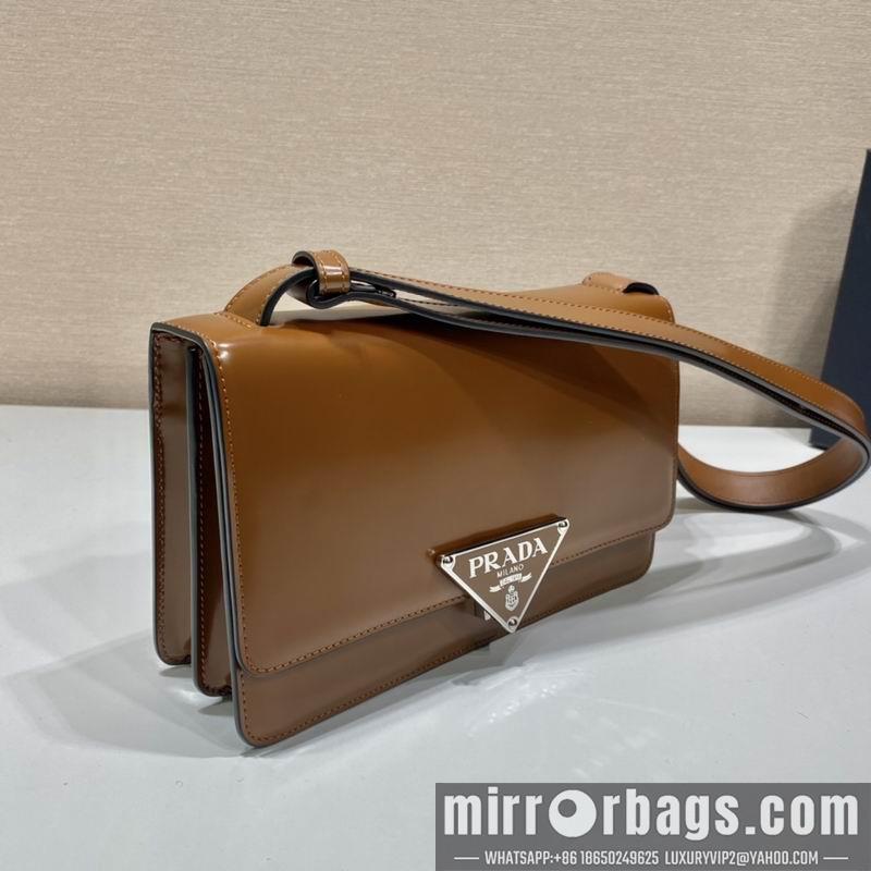 Replica Prada Bags Embleme 1BD321 24x15x6cm ap 34