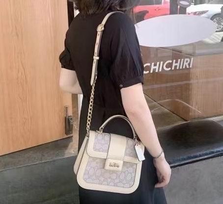 Replica Coach Bags C4820 jacquard 21X17X8cm 5 Colors JH