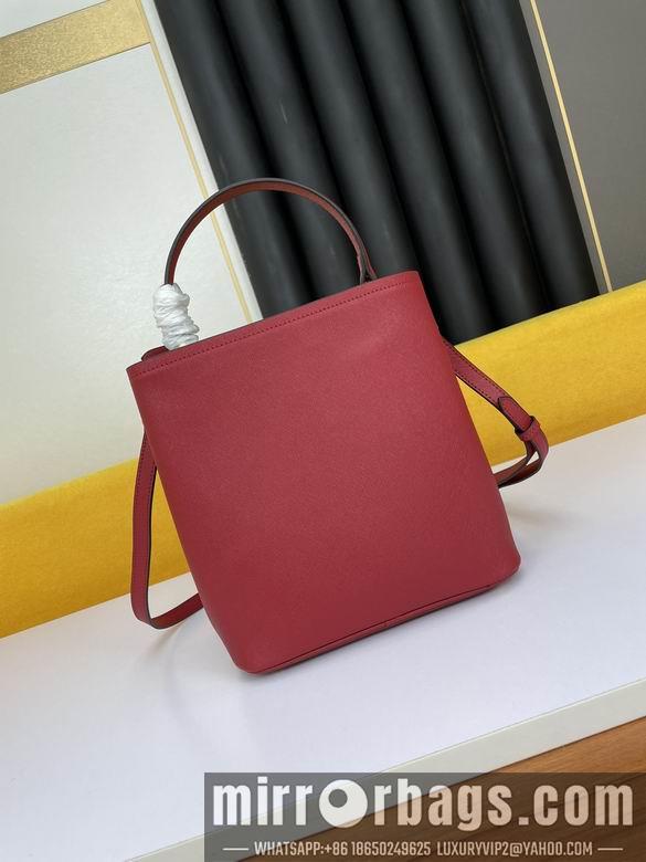 Replica Prada Bags WW1BA213红 23X13X22