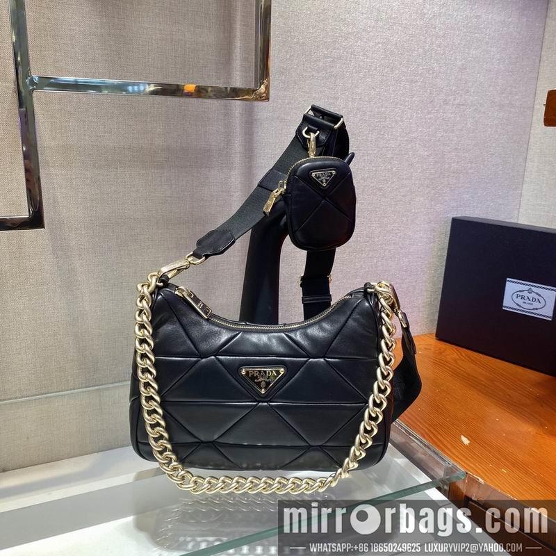 Replica Prada Bags Hobo System 1BC157 24x18.5x9cm ap 06