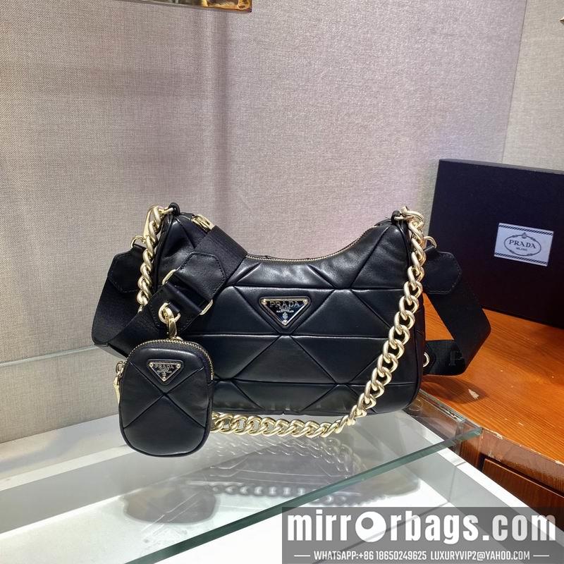 Replica Prada Bags Hobo System 1BC157 24x18.5x9cm ap 06
