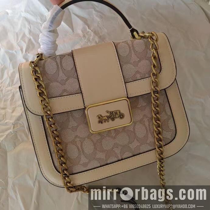 Replica Coach Bags C4820 jacquard 21X17X8cm 5 Colors JH