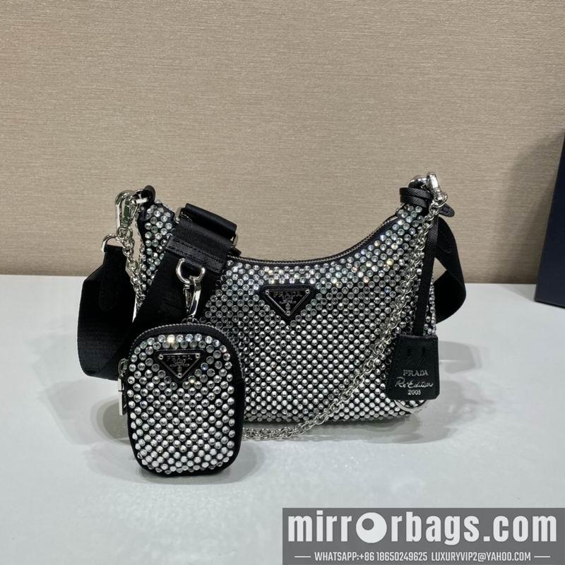 Replica Prada Bags Hobo 1BH204 22X16X6cm ap 02