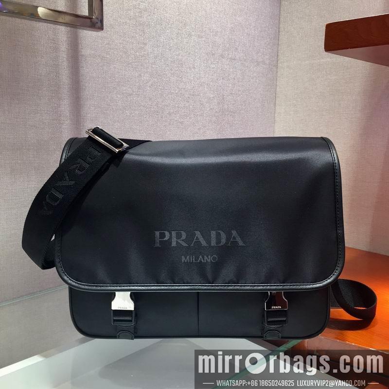 Replica Prada Bags Re-Nylon Saffiano VA0768 32x24x12cm ap 22