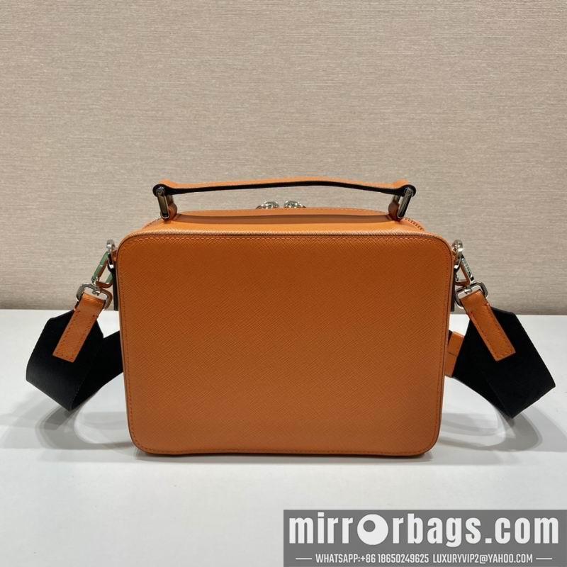 Replica Prada Bags Brique Saffiano 2VH069 22x16x6cm ap