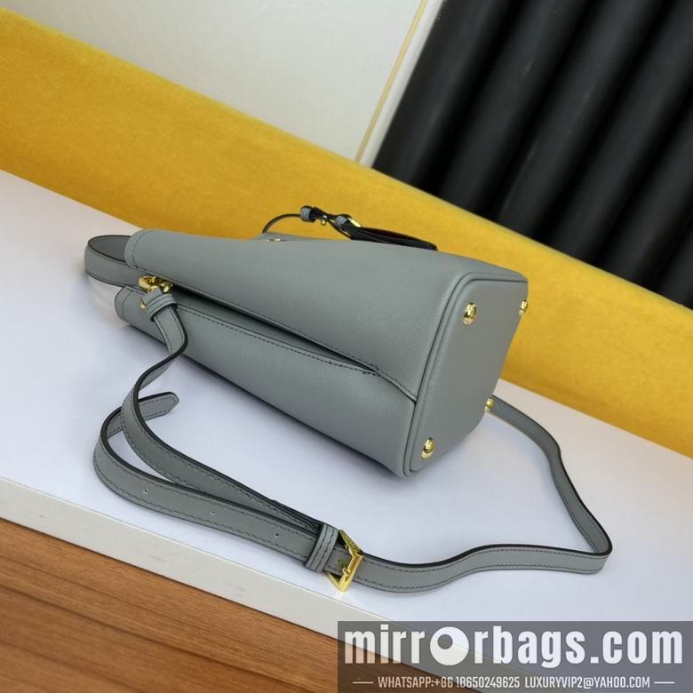 Replica Prada Bags WW1BA213浅灰 23X13X22