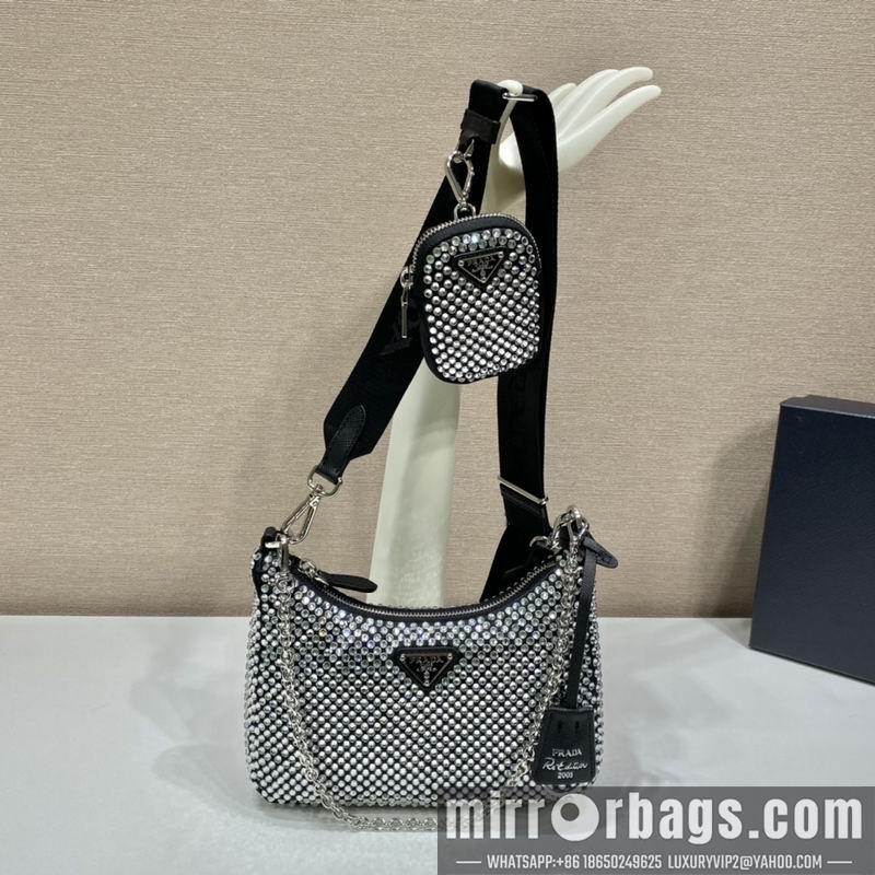 Replica Prada Bags Hobo 1BH204 22X16X6cm ap 02