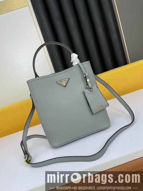 Replica Prada Bags WW1BA213浅灰 23X13X22