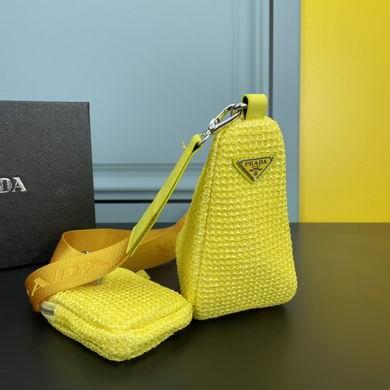 Replica Prada Bags Raffia 22517 25X13cm YW