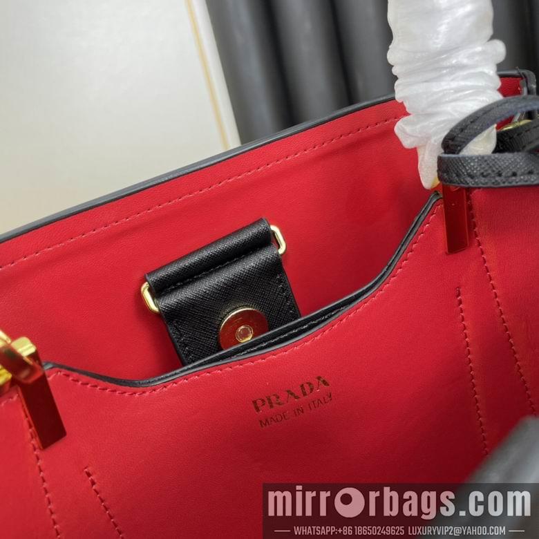 Replica Prada Bags WW1BA213黑 23X13X22