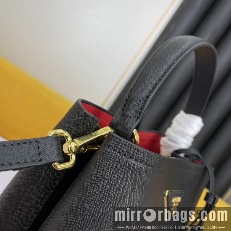 Replica Prada Bags WW1BA213黑 23X13X22