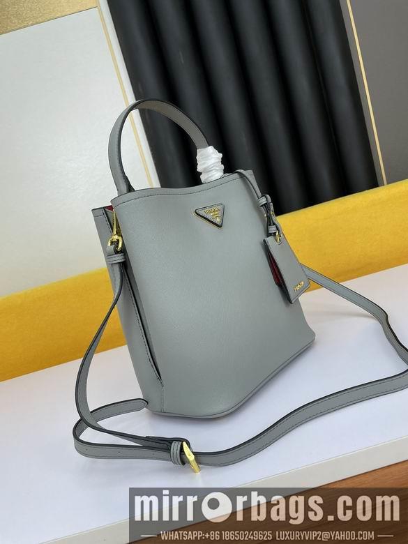 Replica Prada Bags WW1BA213浅灰 23X13X22