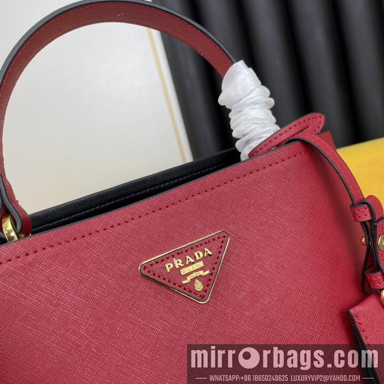 Replica Prada Bags WW1BA213红 23X13X22