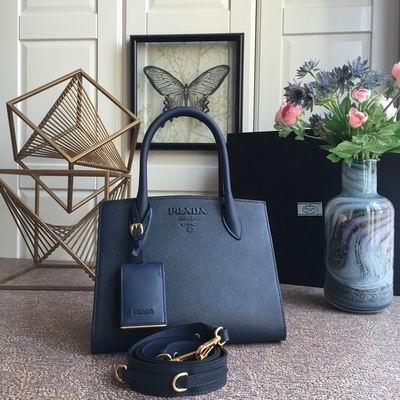 Replica Prada Bags Monochrome 1BA156 26x20x15cm ap