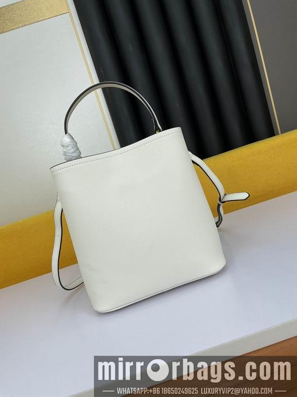Replica Prada Bags WW1BA213白 23X13X22