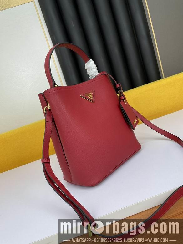 Replica Prada Bags WW1BA213红 23X13X22