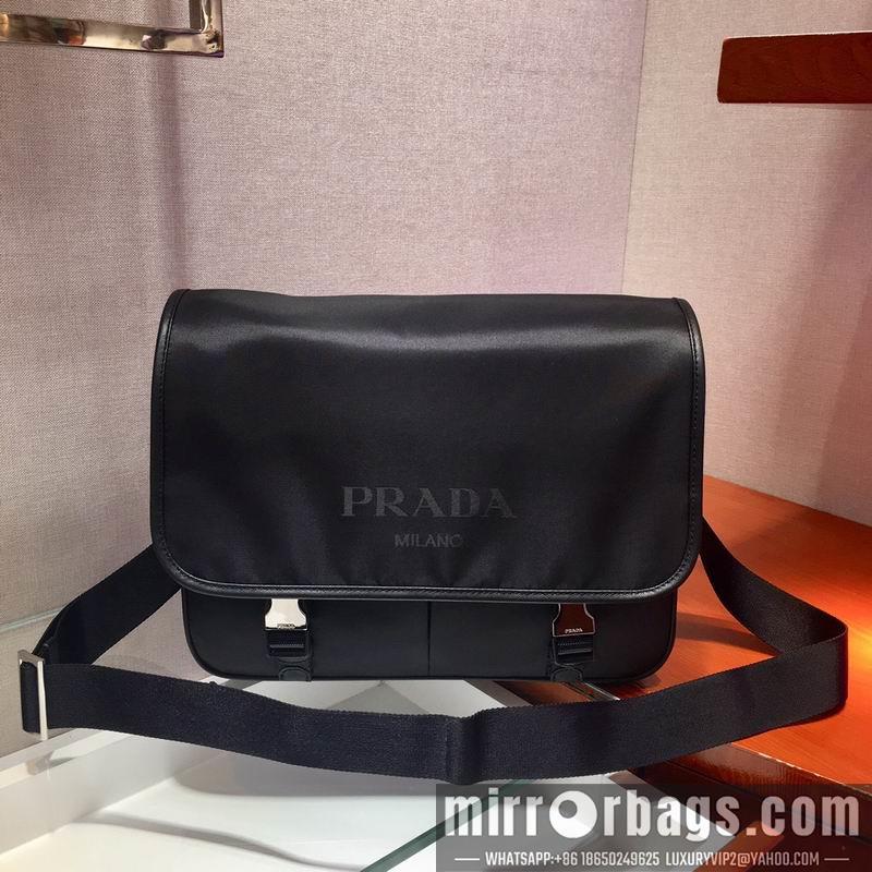 Replica Prada Bags Re-Nylon Saffiano VA0768 32x24x12cm ap 22