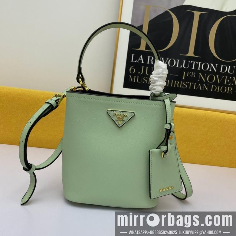 Replica Prada Bags WW1BA219绿 21X11X18