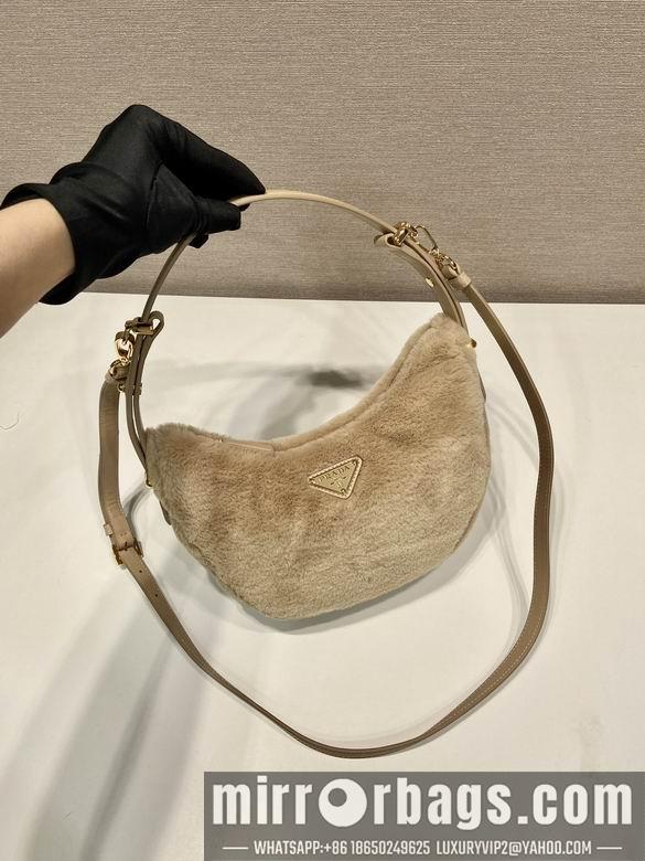 Replica Prada Bags Moon 1BC194羊毛22.5x18.5x6.5m AP