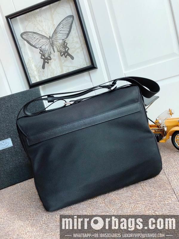 Replica Prada Bags Re-Nylon Saffiano 1BD671 30x25x12cm ap 21