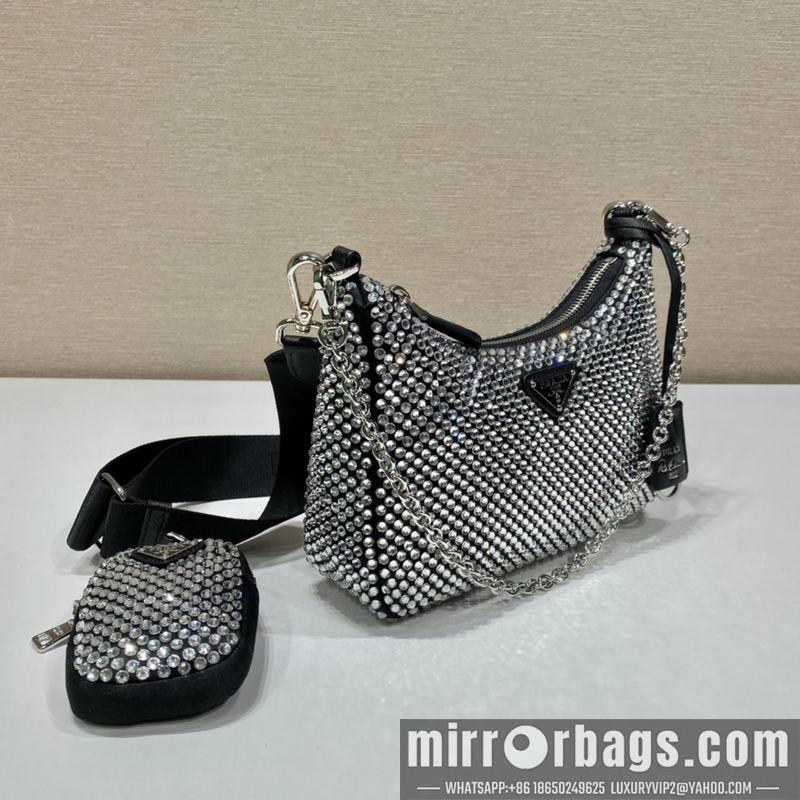 Replica Prada Bags Hobo 1BH204 22X16X6cm ap 02