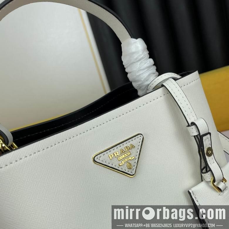 Replica Prada Bags WW1BA213白 23X13X22