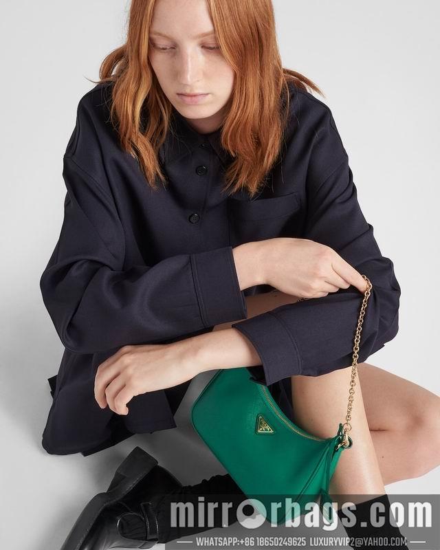Replica Prada Bags 1BH204 Nylon Hobo 23x17x6.5cm Ap